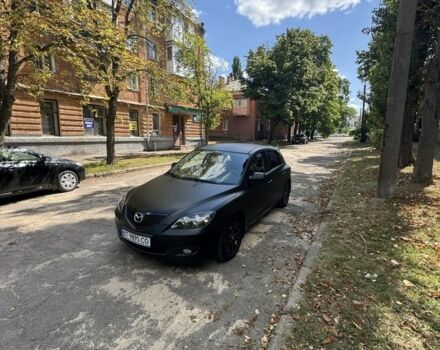 Черный Мазда 3, объемом двигателя 1.6 л и пробегом 292 тыс. км за 3794 $, фото 1 на Automoto.ua