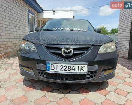Чорний Мазда 3, об'ємом двигуна 2 л та пробігом 359 тис. км за 3500 $, фото 1 на Automoto.ua