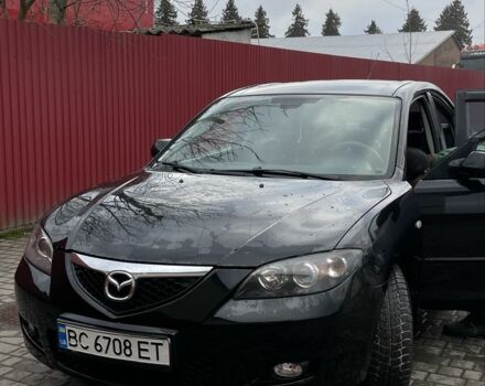 Черный Мазда 3, объемом двигателя 1.6 л и пробегом 189 тыс. км за 4500 $, фото 1 на Automoto.ua