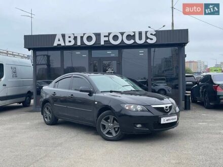 Чорний Мазда 3, об'ємом двигуна 1.6 л та пробігом 223 тис. км за 6490 $, фото 1 на Automoto.ua