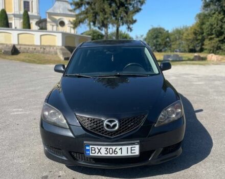Черный Мазда 3, объемом двигателя 1.6 л и пробегом 250 тыс. км за 6000 $, фото 1 на Automoto.ua