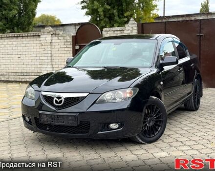 Черный Мазда 3, объемом двигателя 1.6 л и пробегом 201 тыс. км за 5900 $, фото 1 на Automoto.ua