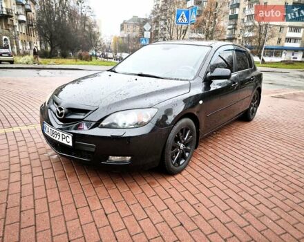 Черный Мазда 3, объемом двигателя 1.6 л и пробегом 228 тыс. км за 5555 $, фото 1 на Automoto.ua