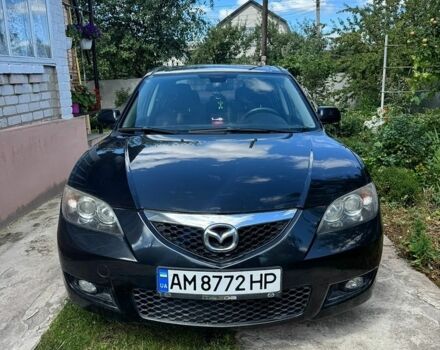 Чорний Мазда 3, об'ємом двигуна 1.6 л та пробігом 164 тис. км за 6400 $, фото 1 на Automoto.ua