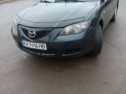 Черный Мазда 3, объемом двигателя 1.6 л и пробегом 232 тыс. км за 5850 $, фото 1 на Automoto.ua
