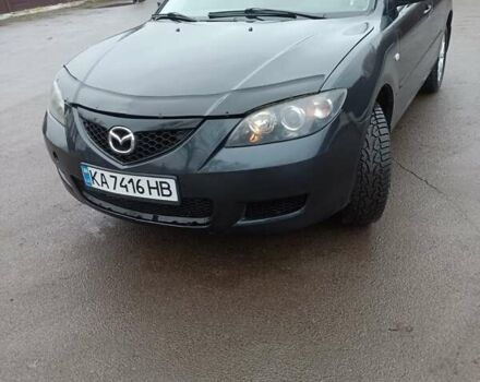 Черный Мазда 3, объемом двигателя 1.6 л и пробегом 232 тыс. км за 5850 $, фото 1 на Automoto.ua