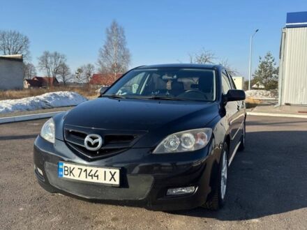 Черный Мазда 3, объемом двигателя 2 л и пробегом 279 тыс. км за 4700 $, фото 1 на Automoto.ua