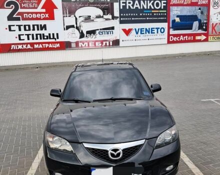 Черный Мазда 3, объемом двигателя 2 л и пробегом 230 тыс. км за 4900 $, фото 1 на Automoto.ua