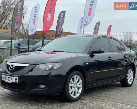 Черный Мазда 3, объемом двигателя 1.6 л и пробегом 276 тыс. км за 5555 $, фото 1 на Automoto.ua