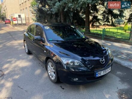 Чорний Мазда 3, об'ємом двигуна 1.6 л та пробігом 144 тис. км за 7000 $, фото 1 на Automoto.ua
