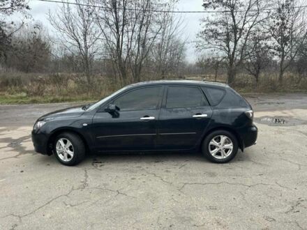 Черный Мазда 3, объемом двигателя 1.6 л и пробегом 212 тыс. км за 5500 $, фото 1 на Automoto.ua