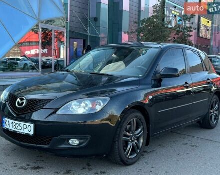Черный Мазда 3, объемом двигателя 1.6 л и пробегом 146 тыс. км за 5950 $, фото 1 на Automoto.ua