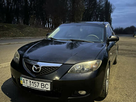 Черный Мазда 3, объемом двигателя 1.6 л и пробегом 208 тыс. км за 5500 $, фото 1 на Automoto.ua