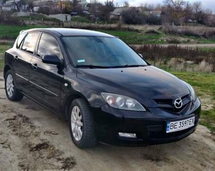 Черный Мазда 3, объемом двигателя 1.6 л и пробегом 193 тыс. км за 5000 $, фото 1 на Automoto.ua