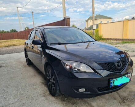 Черный Мазда 3, объемом двигателя 2 л и пробегом 120 тыс. км за 5400 $, фото 1 на Automoto.ua
