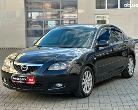 Черный Мазда 3, объемом двигателя 1.6 л и пробегом 232 тыс. км за 6740 $, фото 1 на Automoto.ua