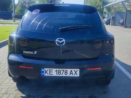 Черный Мазда 3, объемом двигателя 1.6 л и пробегом 215 тыс. км за 6500 $, фото 1 на Automoto.ua