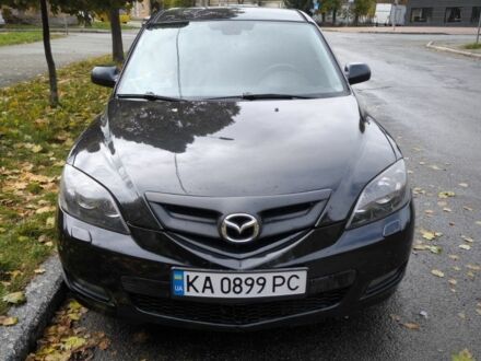 Черный Мазда 3, объемом двигателя 1.6 л и пробегом 228 тыс. км за 5600 $, фото 1 на Automoto.ua