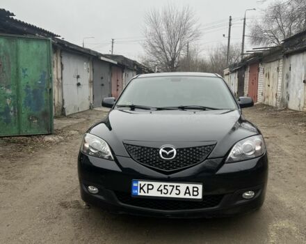 Черный Мазда 3, объемом двигателя 1.6 л и пробегом 270 тыс. км за 5500 $, фото 1 на Automoto.ua