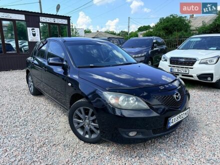 Черный Мазда 3, объемом двигателя 1.6 л и пробегом 256 тыс. км за 4750 $, фото 1 на Automoto.ua