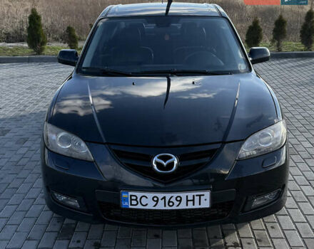 Черный Мазда 3, объемом двигателя 2 л и пробегом 154 тыс. км за 5500 $, фото 1 на Automoto.ua