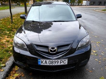 Черный Мазда 3, объемом двигателя 1.6 л и пробегом 228 тыс. км за 5600 $, фото 1 на Automoto.ua