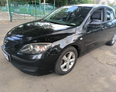 Черный Мазда 3, объемом двигателя 1.6 л и пробегом 300 тыс. км за 5500 $, фото 1 на Automoto.ua