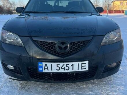 Черный Мазда 3, объемом двигателя 2 л и пробегом 283 тыс. км за 3700 $, фото 1 на Automoto.ua