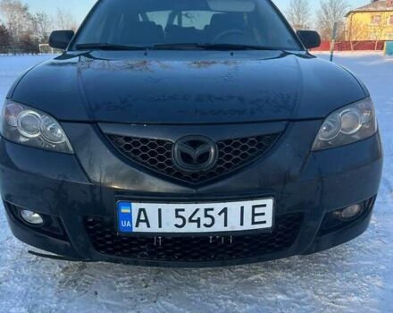 Черный Мазда 3, объемом двигателя 2 л и пробегом 283 тыс. км за 3700 $, фото 1 на Automoto.ua