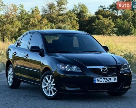 Черный Мазда 3, объемом двигателя 1.6 л и пробегом 142 тыс. км за 5699 $, фото 1 на Automoto.ua