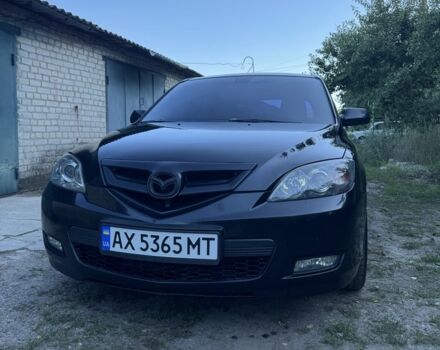 Чорний Мазда 3, об'ємом двигуна 2 л та пробігом 238 тис. км за 7546 $, фото 1 на Automoto.ua