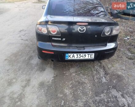 Черный Мазда 3, объемом двигателя 2 л и пробегом 240 тыс. км за 3900 $, фото 1 на Automoto.ua