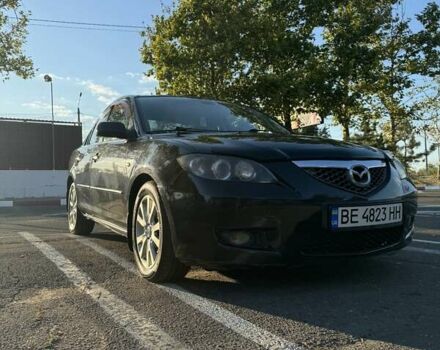 Черный Мазда 3, объемом двигателя 1.6 л и пробегом 150 тыс. км за 5800 $, фото 1 на Automoto.ua