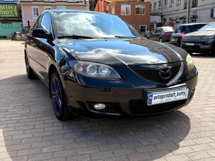 Черный Мазда 3, объемом двигателя 1.6 л и пробегом 227 тыс. км за 5200 $, фото 1 на Automoto.ua