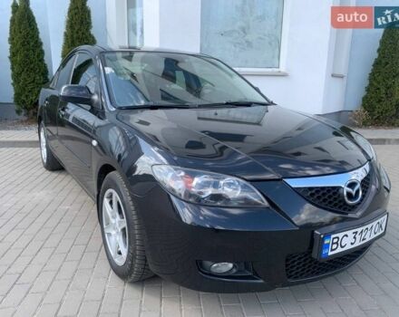 Черный Мазда 3, объемом двигателя 1.6 л и пробегом 162 тыс. км за 6800 $, фото 1 на Automoto.ua