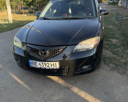 Черный Мазда 3, объемом двигателя 1.6 л и пробегом 258 тыс. км за 5987 $, фото 1 на Automoto.ua