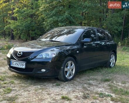 Черный Мазда 3, объемом двигателя 1.6 л и пробегом 262 тыс. км за 5200 $, фото 1 на Automoto.ua