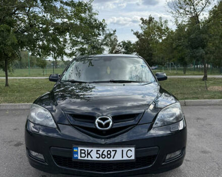 Черный Мазда 3, объемом двигателя 1.6 л и пробегом 211 тыс. км за 5999 $, фото 1 на Automoto.ua