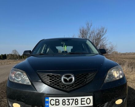 Черный Мазда 3, объемом двигателя 1.6 л и пробегом 213 тыс. км за 4500 $, фото 1 на Automoto.ua