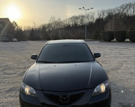 Черный Мазда 3, объемом двигателя 1.6 л и пробегом 189 тыс. км за 6000 $, фото 1 на Automoto.ua