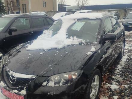 Черный Мазда 3, объемом двигателя 1.6 л и пробегом 180 тыс. км за 6000 $, фото 1 на Automoto.ua