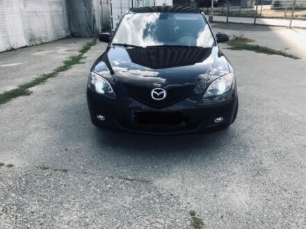 Черный Мазда 3, объемом двигателя 1.6 л и пробегом 191 тыс. км за 6500 $, фото 1 на Automoto.ua