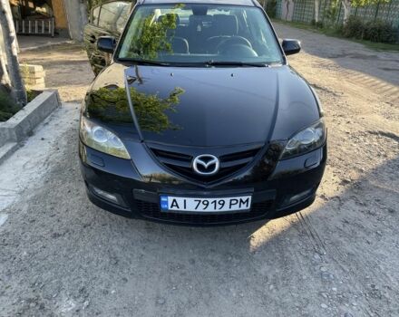 Черный Мазда 3, объемом двигателя 2 л и пробегом 246 тыс. км за 5800 $, фото 1 на Automoto.ua