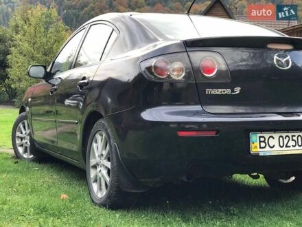 Черный Мазда 3, объемом двигателя 1.6 л и пробегом 315 тыс. км за 5950 $, фото 1 на Automoto.ua