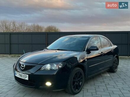 Черный Мазда 3, объемом двигателя 2 л и пробегом 250 тыс. км за 5500 $, фото 1 на Automoto.ua