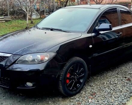 Черный Мазда 3, объемом двигателя 1.6 л и пробегом 260 тыс. км за 4100 $, фото 1 на Automoto.ua