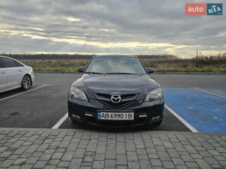 Черный Мазда 3, объемом двигателя 1.6 л и пробегом 183 тыс. км за 5000 $, фото 1 на Automoto.ua