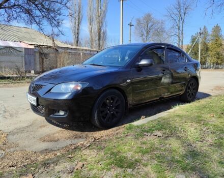 Черный Мазда 3, объемом двигателя 1.6 л и пробегом 302 тыс. км за 4700 $, фото 1 на Automoto.ua