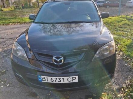 Чорний Мазда 3, об'ємом двигуна 2 л та пробігом 198 тис. км за 6200 $, фото 1 на Automoto.ua