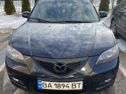 Черный Мазда 3, объемом двигателя 1.6 л и пробегом 208 тыс. км за 5500 $, фото 1 на Automoto.ua